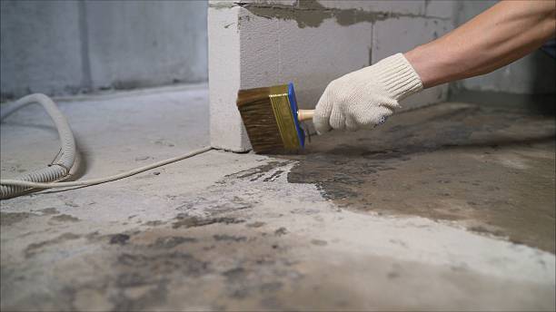 SJ Waterproofing Pros Basement Waterproofing coverage map for Redgranite, WI and surrounding area